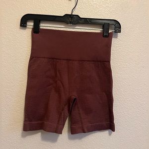 Brown Biker Shorts